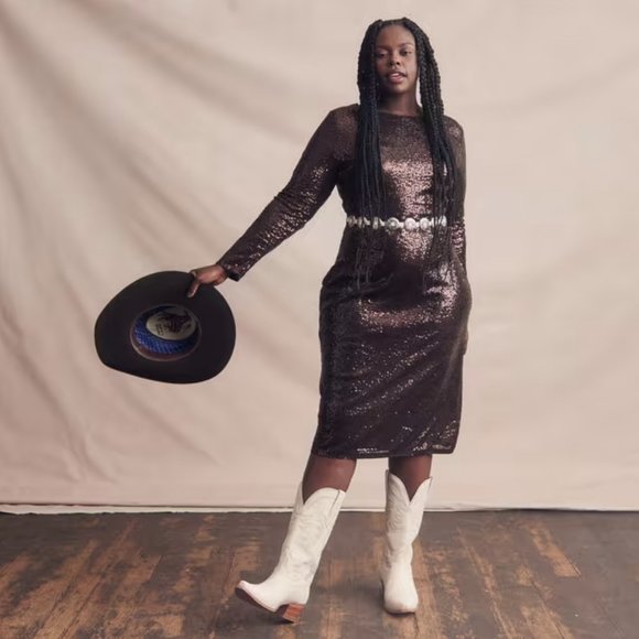 BRAND NEW Tecovas The Annie - Bone - Size 8 - Picture 8 of 13